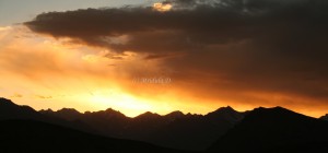 Sunset Spiti Himachal Pradesh