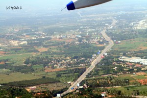 Bangalore Airport Takeoff