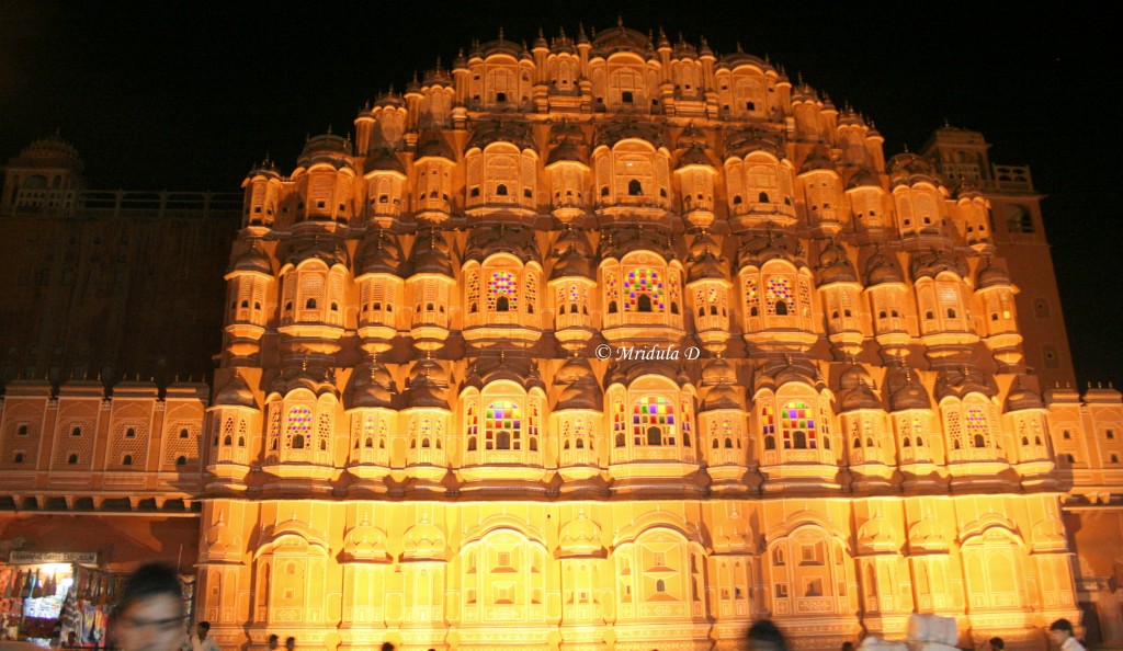 Hawa Mahal at Night, Jaipur