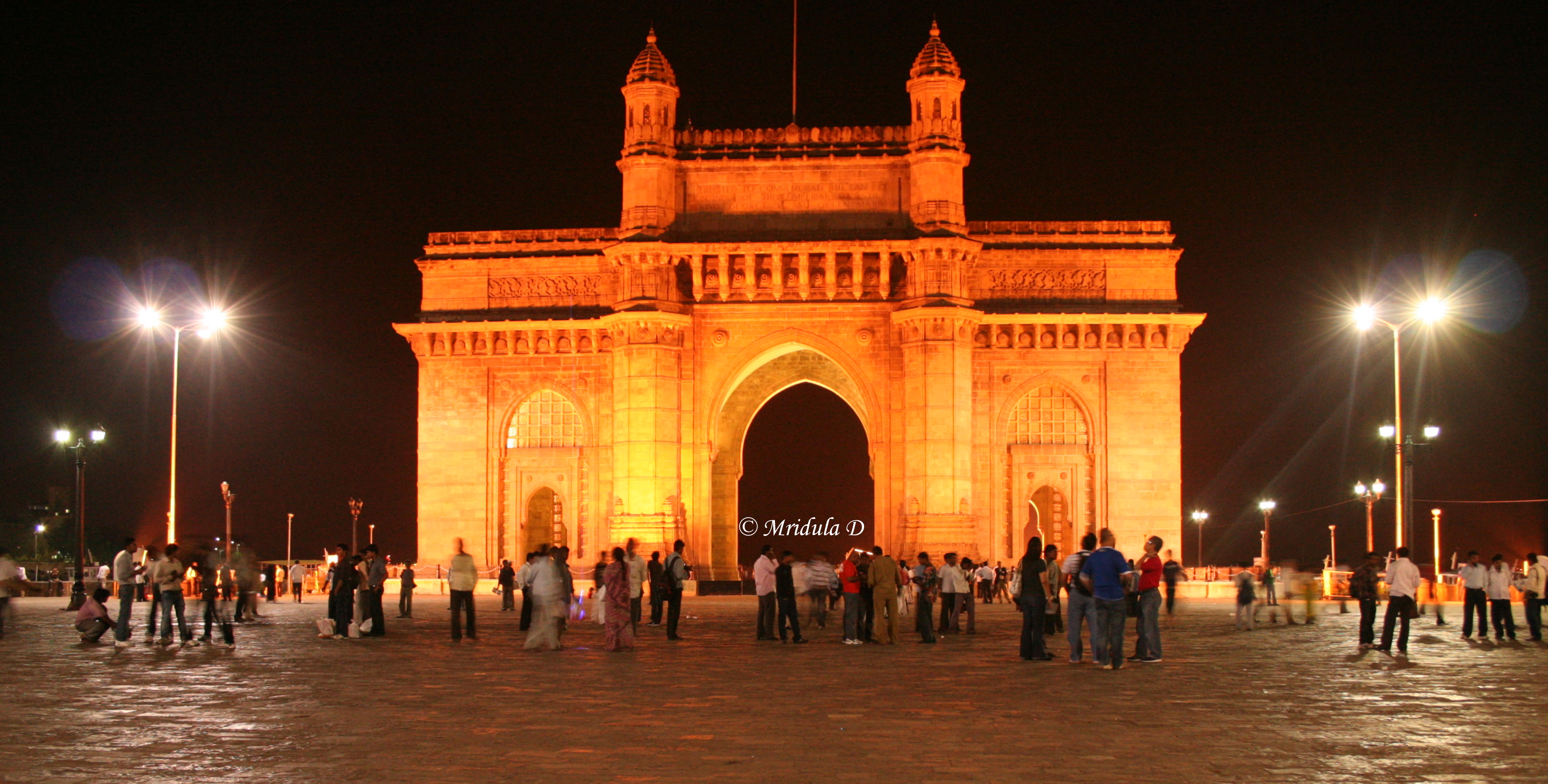 The Gateway of India, Mumbai at Night – Travel Tales from India and Abroad