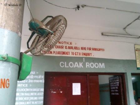 Cloak Room at the Chandigarh Bus Station