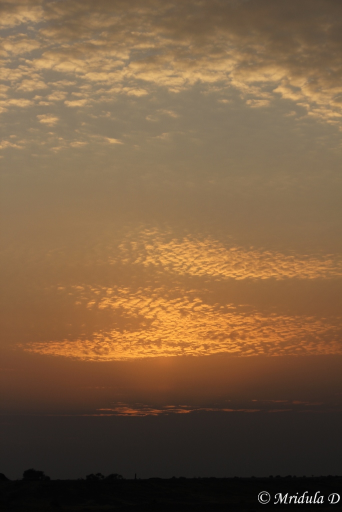 Sunset at Kuldhara, Jaisalmer, Rajasthan