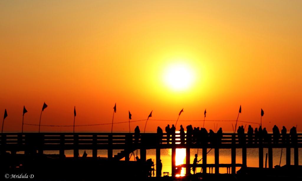Sunrise At Chilika Lake, Odisha, India