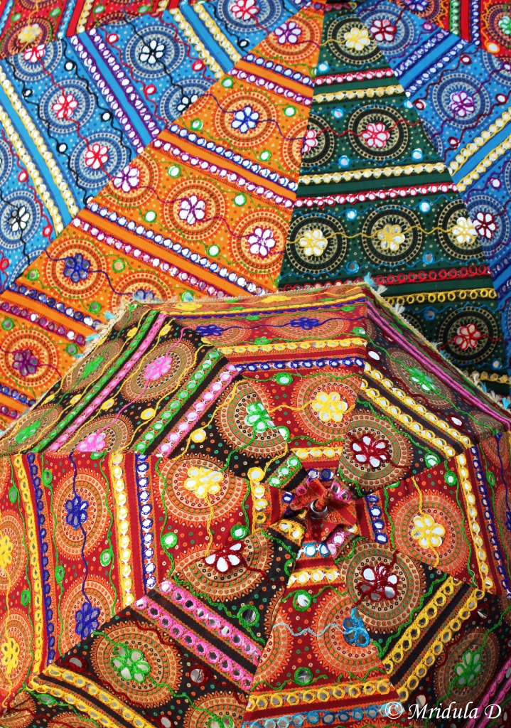 Colorful Umbrellas at Dilli Haat
