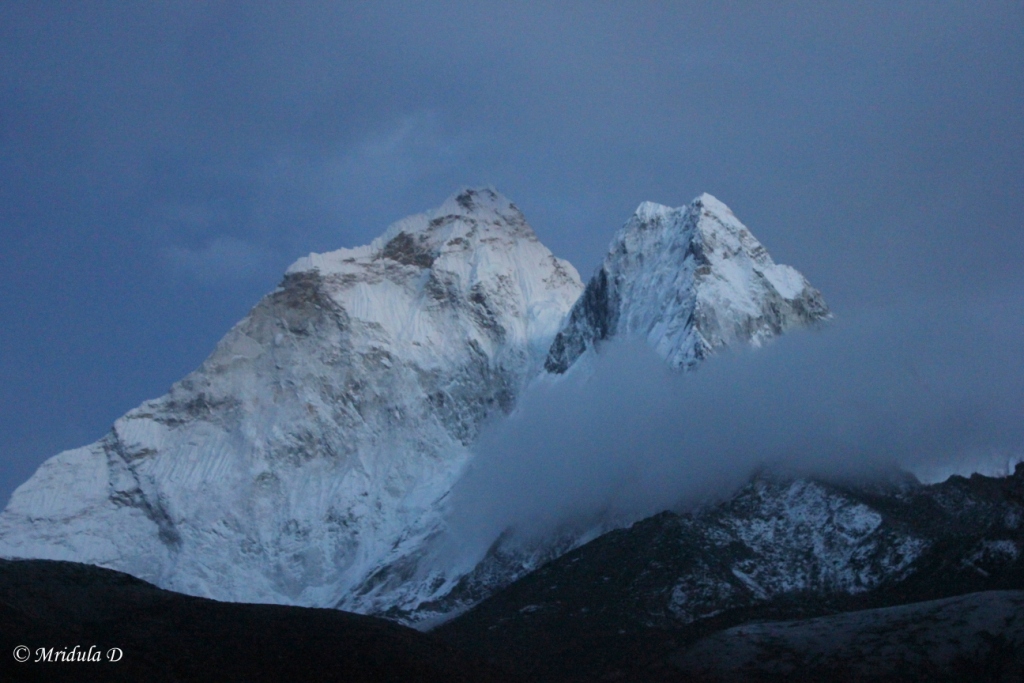 Ama Dablam as Seen from Dingboche, Everest Base Camp Trek, Nepal