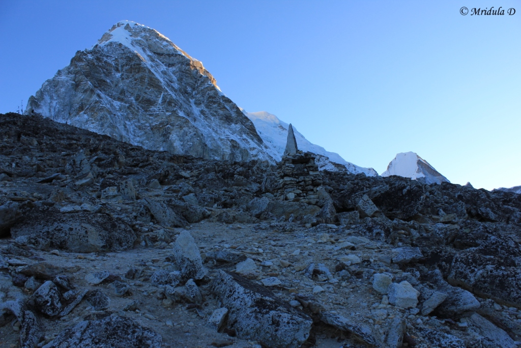 Everest Base Camp Trek- Day 9, Gorek Shep to Kala Pathar, Descending to