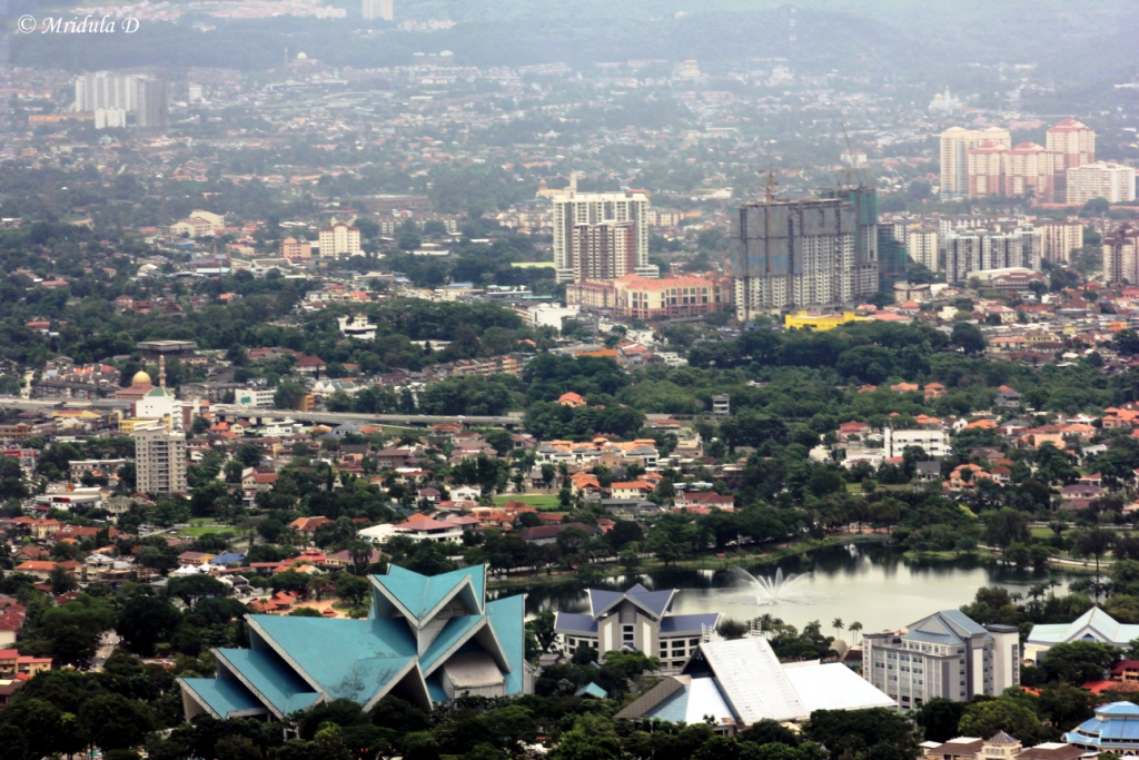 Kuala Lumpur as Viewed from Menara Tower, Malaysia