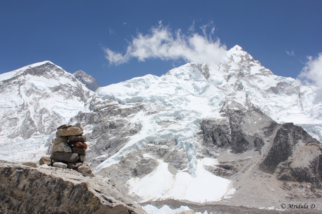 Lhotse, A Hint of Everest and Nuptse