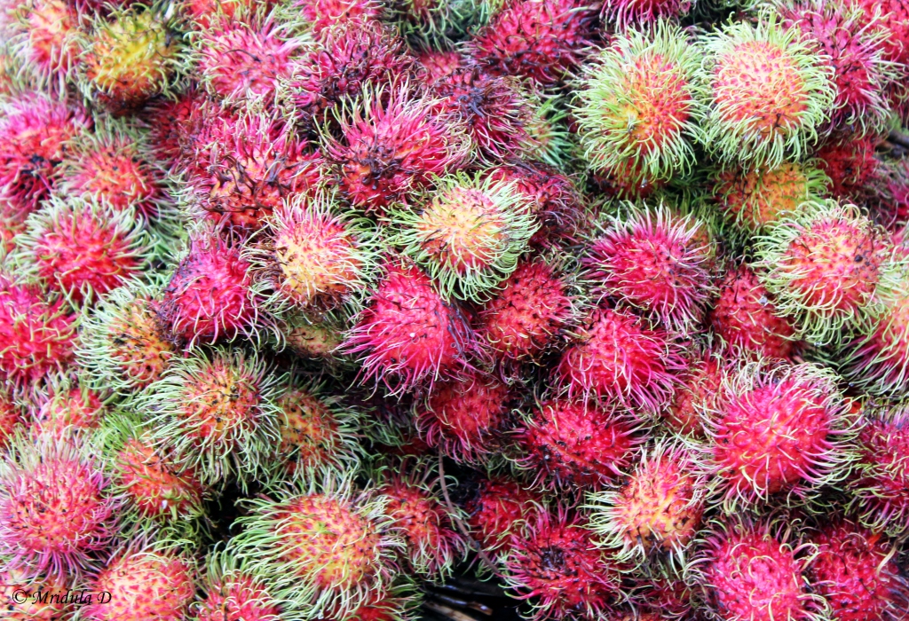 Rambutan Fruits, China Town, Malaysia