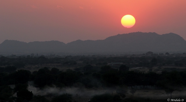 Sunset at Lakshman Sagar, Pali, Rajasthan