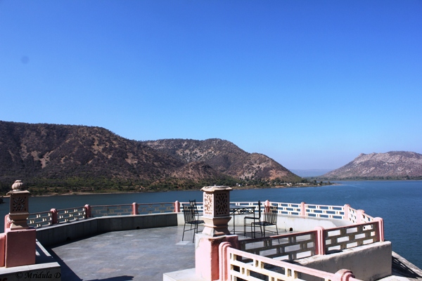 Restaurant at the Siliserh Lake, Alwar, Rajasthan