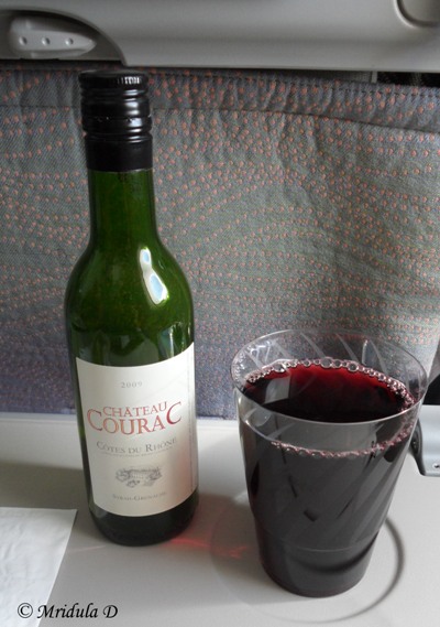 Wine- Goes Well with an International Flight
