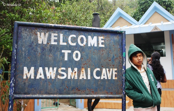 Welcome to Mawsmai Caves, Cherrapunji, Meghalaya