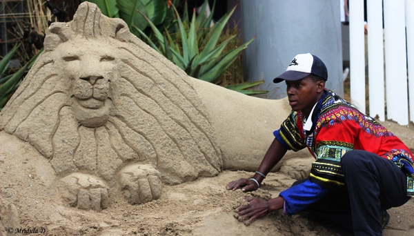 Sand Sculpting, INDABA 2013, Durban