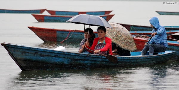 Boat Women, Phewa Lake, Pokhara, Nepal