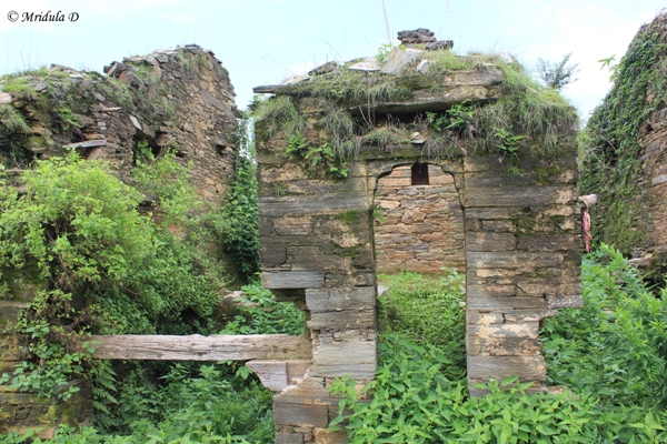 A Derlict House at Old Dhanachuli Village, Uttarakhand