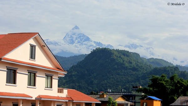 Machapuchare or the Fishtail Mountain in Nepal