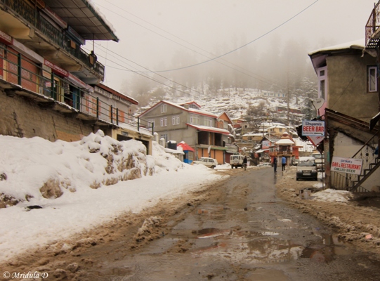 Snow at Narkanda, Himachal Pradesh