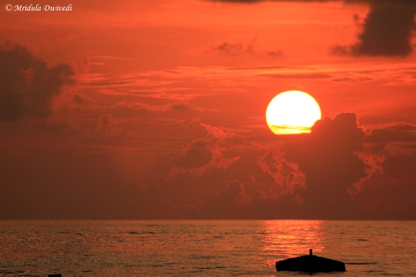 Sunset, Maafushi Island, Maldives