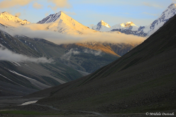 A Beautiful View of the Himalayas at Batal, Spiti