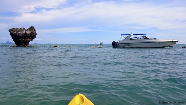 Kayaking at Hong Island, Krabi