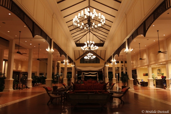 The lobby of Sofitel Krabi Hotel in Thailand