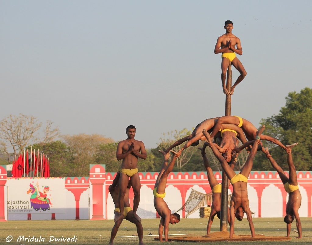 Army Pageant at Rajasthan Diwas Travel Tales from India