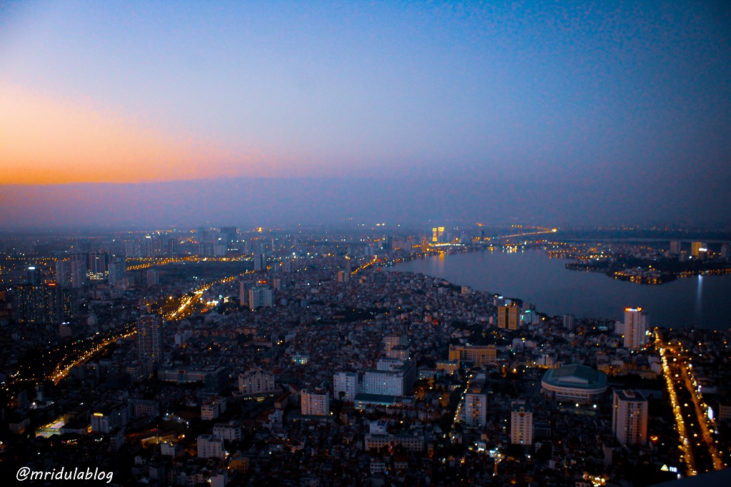 Stunning Views of Hanoi from the Top of Hanoi Restaurant