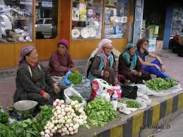 The Main Market in Leh, 2005