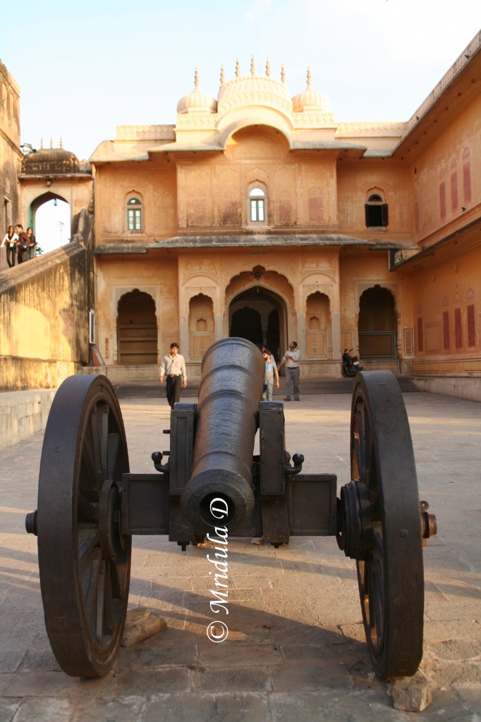 Canon at Nahargarh Fort Jaipur
