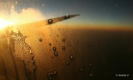 Ice Formation on a Plane Window