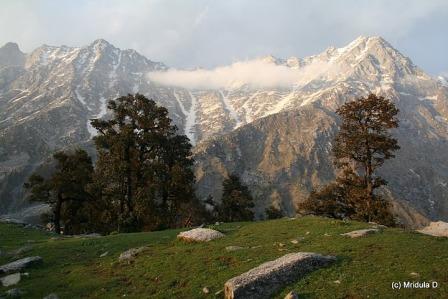 A Little Beyond Triund, Himachal Pradesh