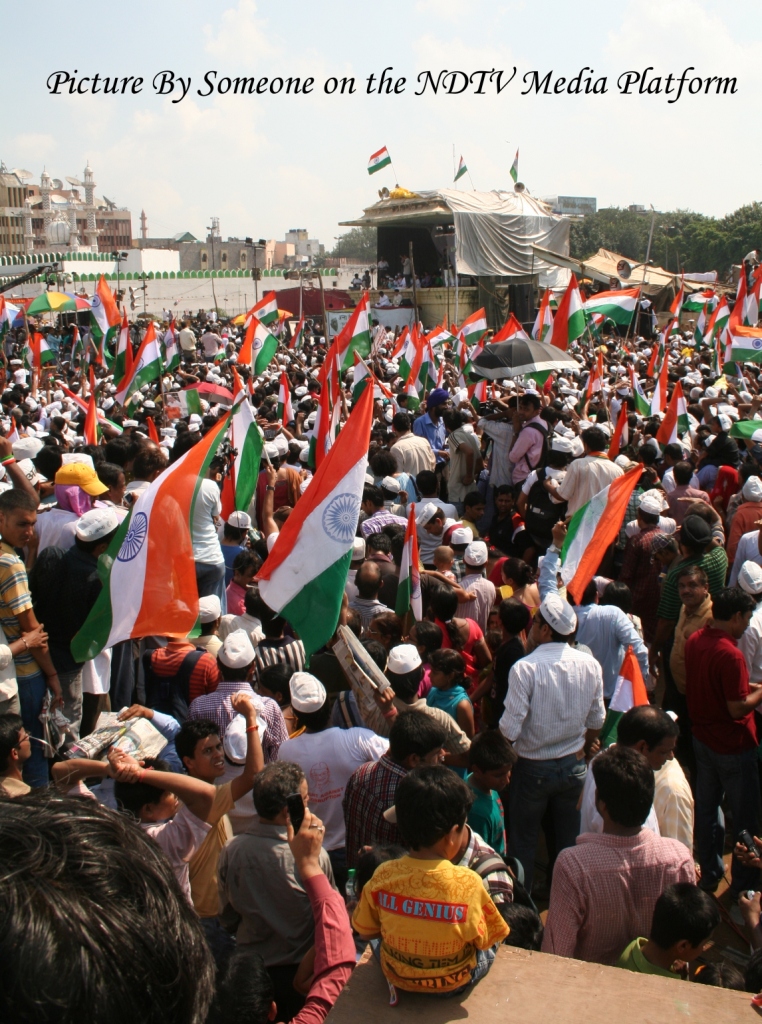 The Crowd at the Ramlila Maidan 