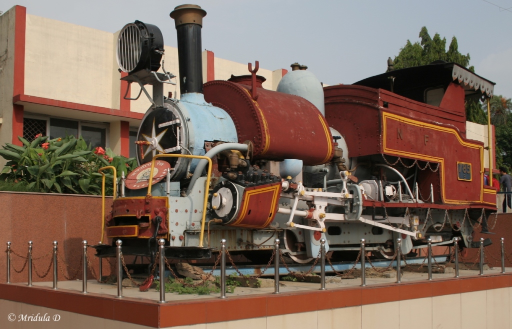 A Model Engine at Dehradoon Railway Station