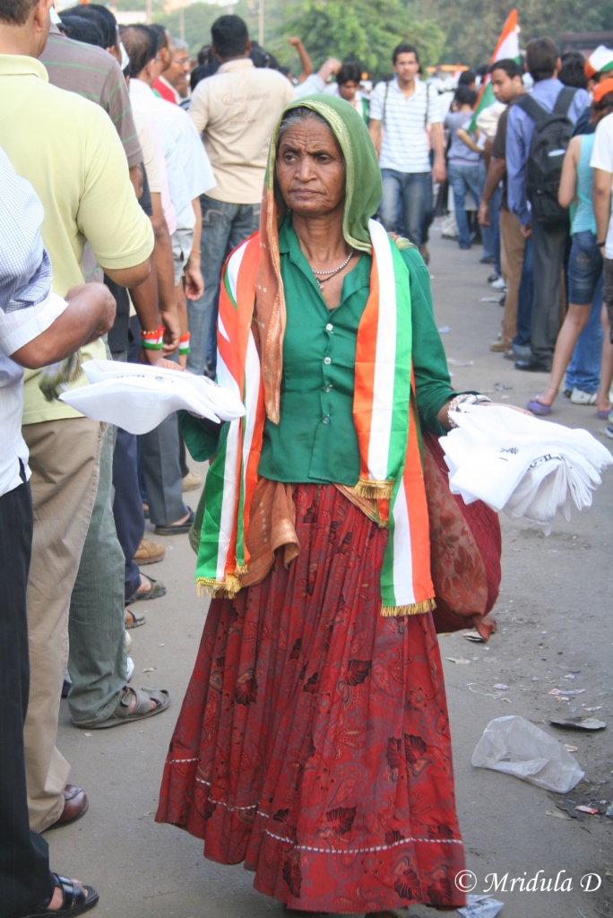 Selling Flags at the Ramlila Maidan