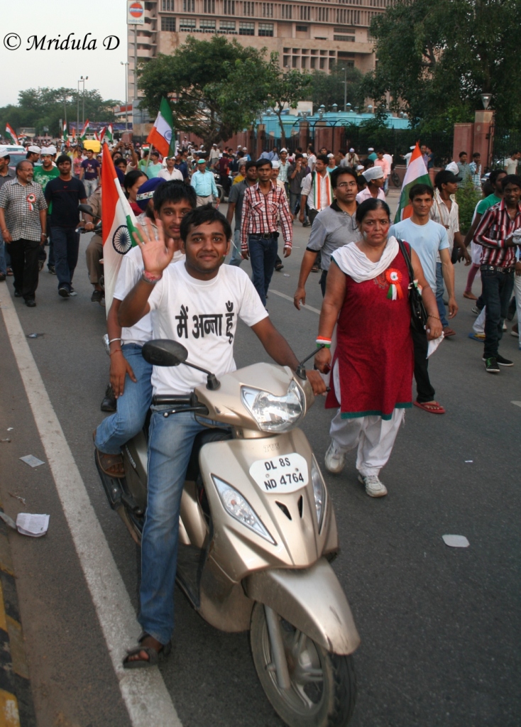 Young Boys Outside the Ramlila Maidan