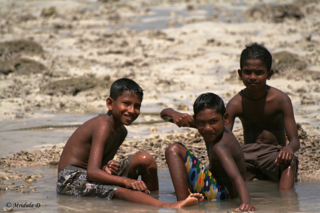 Kids at Havelock, Andaman Islands