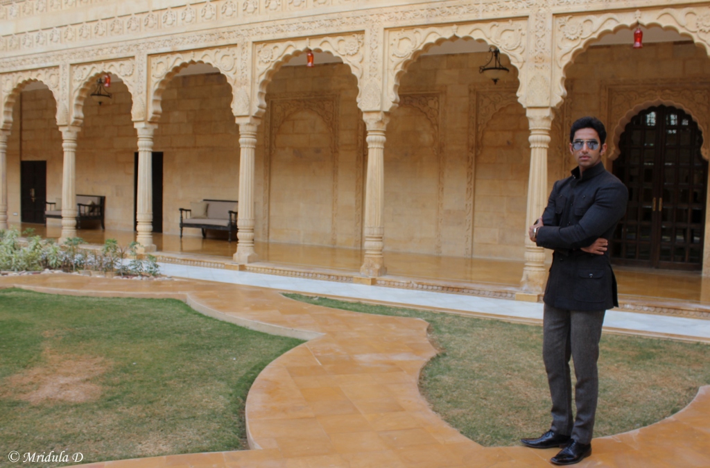 Manvendra Singh Shekhwat at Suryagarh, Jaisalmer