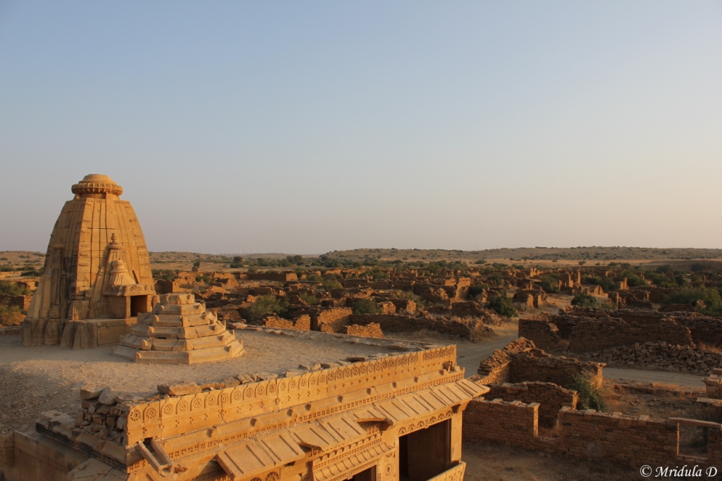 Temple at Kuldhara, Jaisalmer, Rajasthan