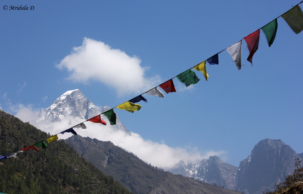 Prayer Flags and Peaks, Day 1, Everest Base Camp Trek, Nepal