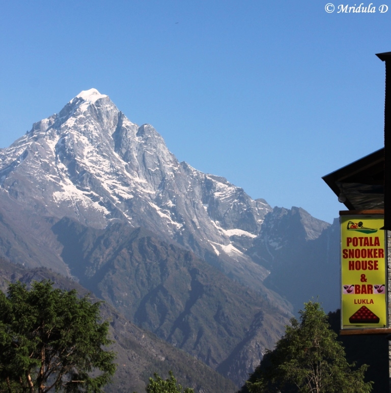 Snooker and Bar at Lukla, Everest Base Camp Trek, Nepal