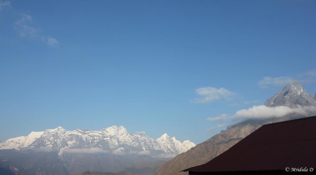 Thamserku Range, Tengboche, Everest Base Camp Trek, Nepal