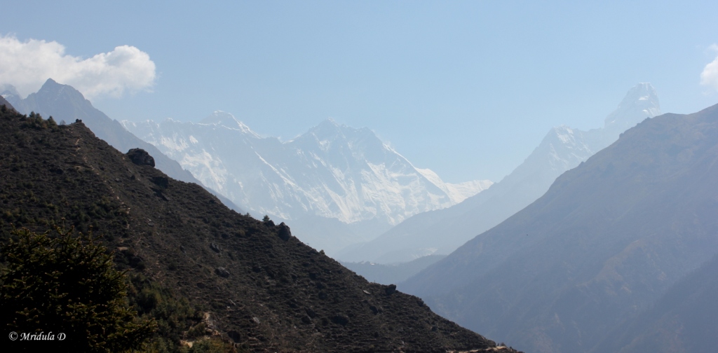 The First View of Everest from Namche