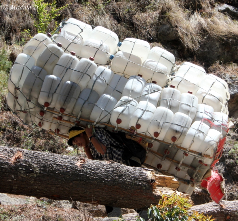 The Loads They Carry! Everest Base Camp Trek, Nepal