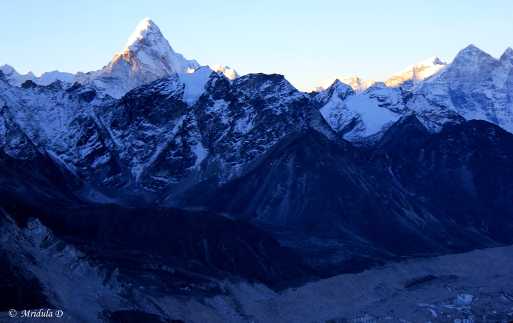 Ama Dablam Catches the Morning Light, Kala Pathar, Everest Base Camp Trek, Nepal