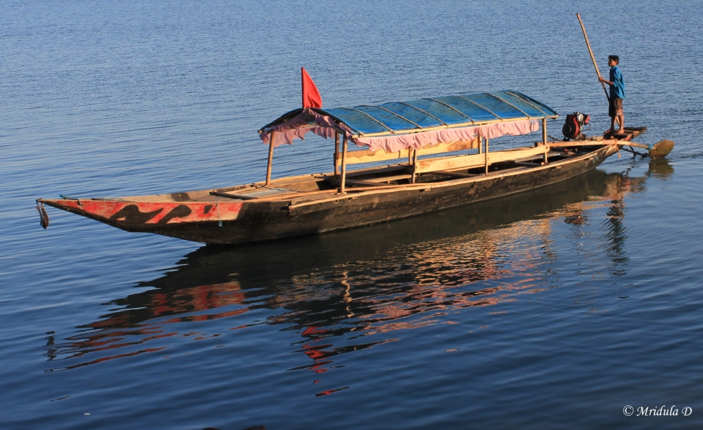 Boating at Chilika Lake, Odisha