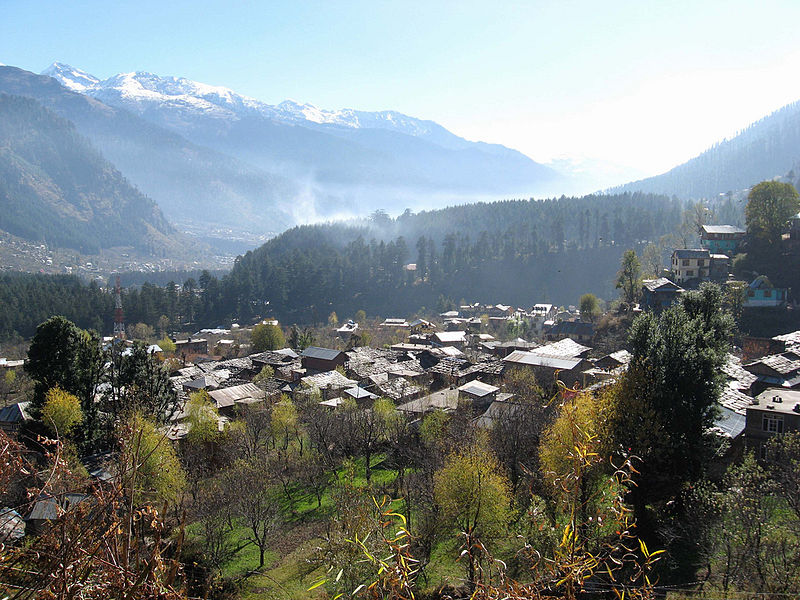 Manali Town (creative-commons picture)
