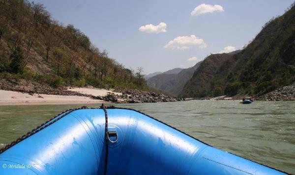 The Calm Stretch, Rafting on the Ganges, Uttarakhand