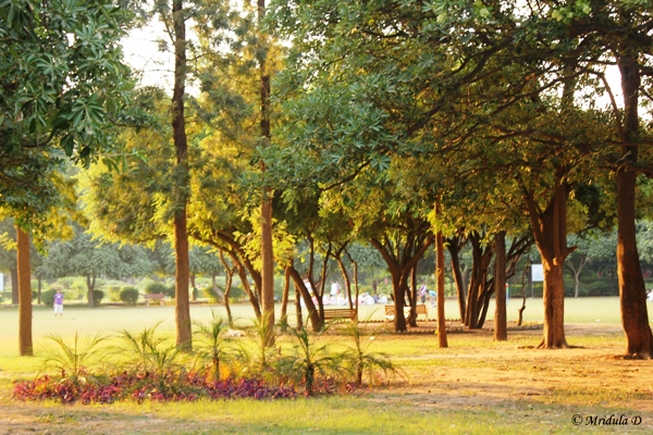 The District Park, Hauz Khas, Delhi