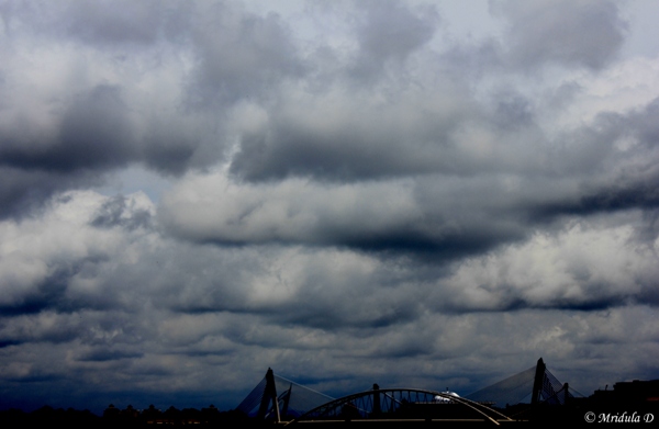 Seri Saujana Bridge, As seen from Pullman Putrajaya, Lakeside, Malaysia